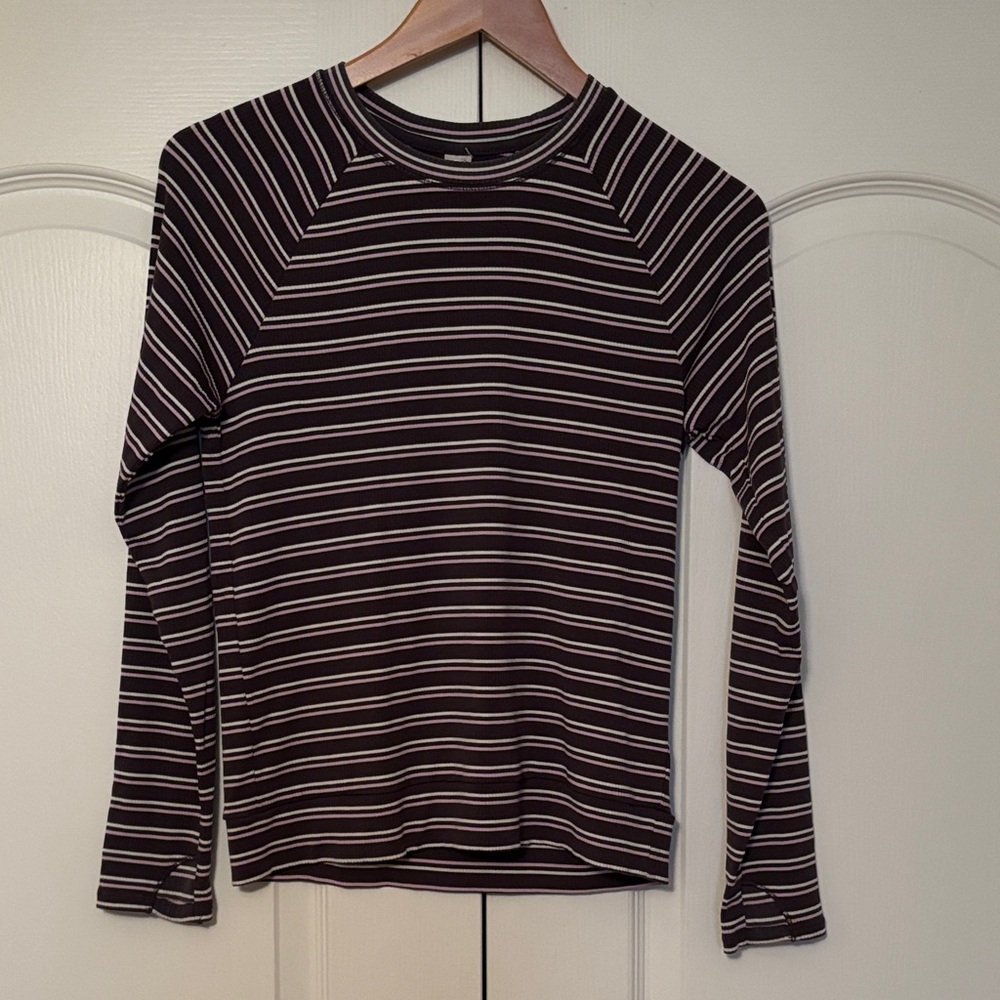 Athleta Girl Home Stretch Stripe Top